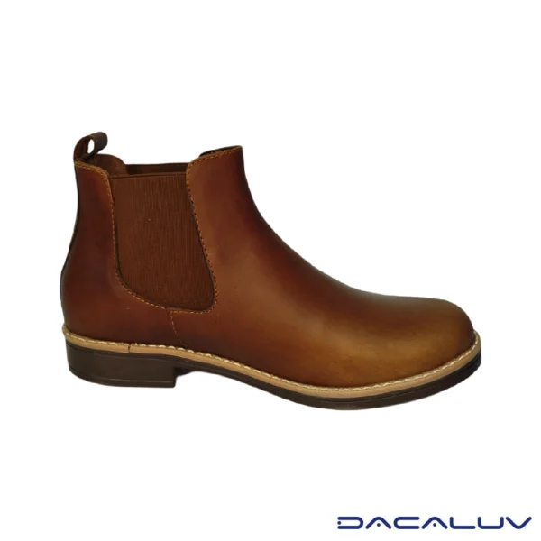 Botines Chelsea en Cuero  Ref No 8337